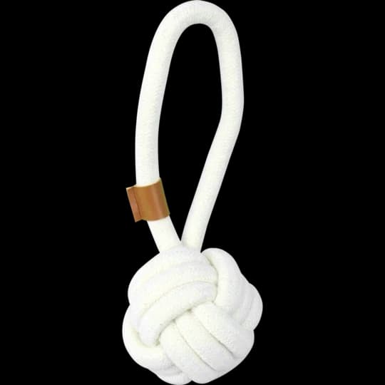 Pawise premium cotton toy - bal met handvat